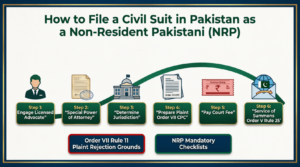 How to File a Civil Suit in Pakistan as an NRP
