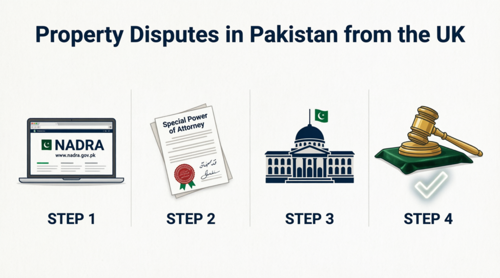 How to File a Property Dispute Case in Pakistan from the UK