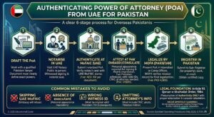 POA Attestation UAE for Pakistan: Complete 2026 Guide