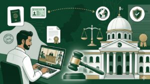 stay order from Pakistani High Court while living abroad