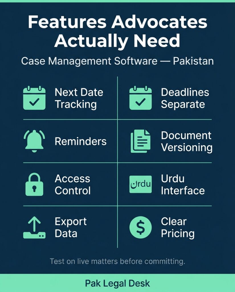 Best Case Management Software for Lawyers in Pakistan
