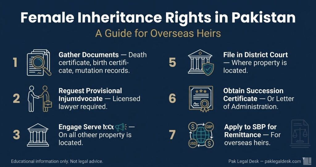 Female Inheritance Rights in Pakistan: A Guide for Overseas Heirs