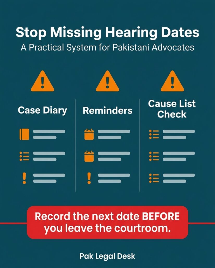 How Lawyers Can Stop Missing Hearing Dates