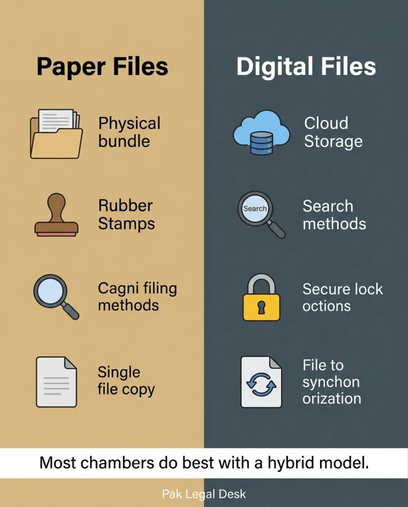 Paper Case Files vs Digital Case Management