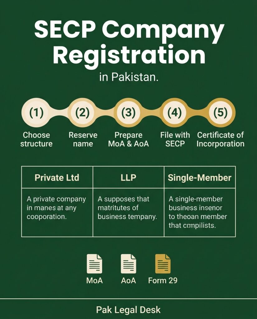 SECP Company Registration in Pakistan
